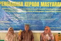 Dongkrak Nilai Jual Rempah, Tim Dosen Unifa Latih UMKM Olah Kunyit Bubuk Berkualitas Tinggi. (Foto:Ist)