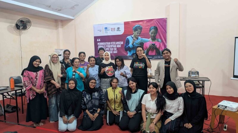 Hadapi Ancaman Kekerasan, 14 Jurnalis Perempuan Adat Digembleng Pelatihan Keamanan di Makassar.