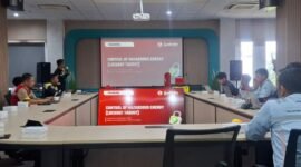 Pelatihan Keselamatan dan Kesehatan Kerja (K3) berbasis Lock Out Tag Out (LOTO). Foto: Ist