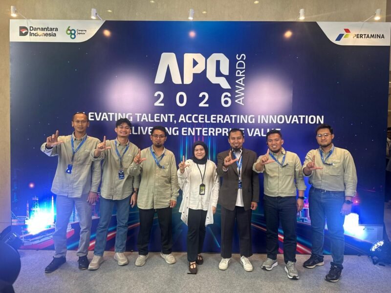 Tim Al Fatih FLO PT Pertamina Lubricants Subholding Downstream Raih GOLD di Ajang Annual Pertamina Quality (APQ) Awards 2026. (Foto: Ist)
