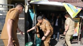 Keterangan Gambar : Walikota Munafri Arifuddin Susuri Lorong di Wilayah Utara (Foto : Istimewa)