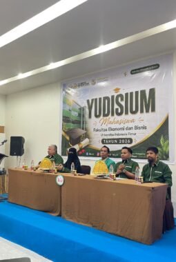 Rektor UIT Buka Yudisium FEB 2026 ; Dorong Lulusan Jadi Generasi Ekonomi Berdaya Saing   