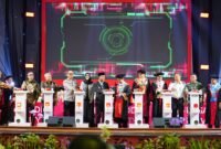 Upacara Dies Natalis ke-70 digelar di Baruga A.P. Pettarani, Kampus Unhas Tamalanrea, Makassar, Kamis (10/9/2026). Foto : Doc. Humas Unhas