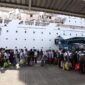 Aktivitas penumpang di Pelabuhan Makassar. Foto : Doc. Pelindo Regional 4