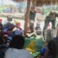 Satgas Pamtas RI-PNG Mobile Yonif 725/Woroagi menggelar makan bersama masyarakat di wilayah penugasan Papua Pegunungan. Kegiatan tersebut digelar dalam rangka memperingati Hari Ulang Tahun (HUT) ke-81 Tentara Nasional Indonesia (TNI). Foto : Doc. Satgas Pamtas RI-PNG Mobile Yonif 725/Woroagi 